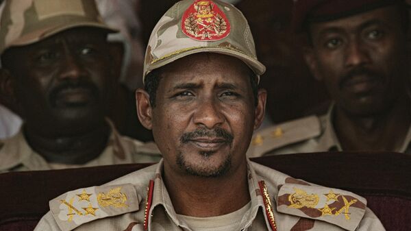 قائد قوات الدعم السريع السوداني، الفريق أول محمد حمدان دقلو حميدتي - سبوتنيك عربي