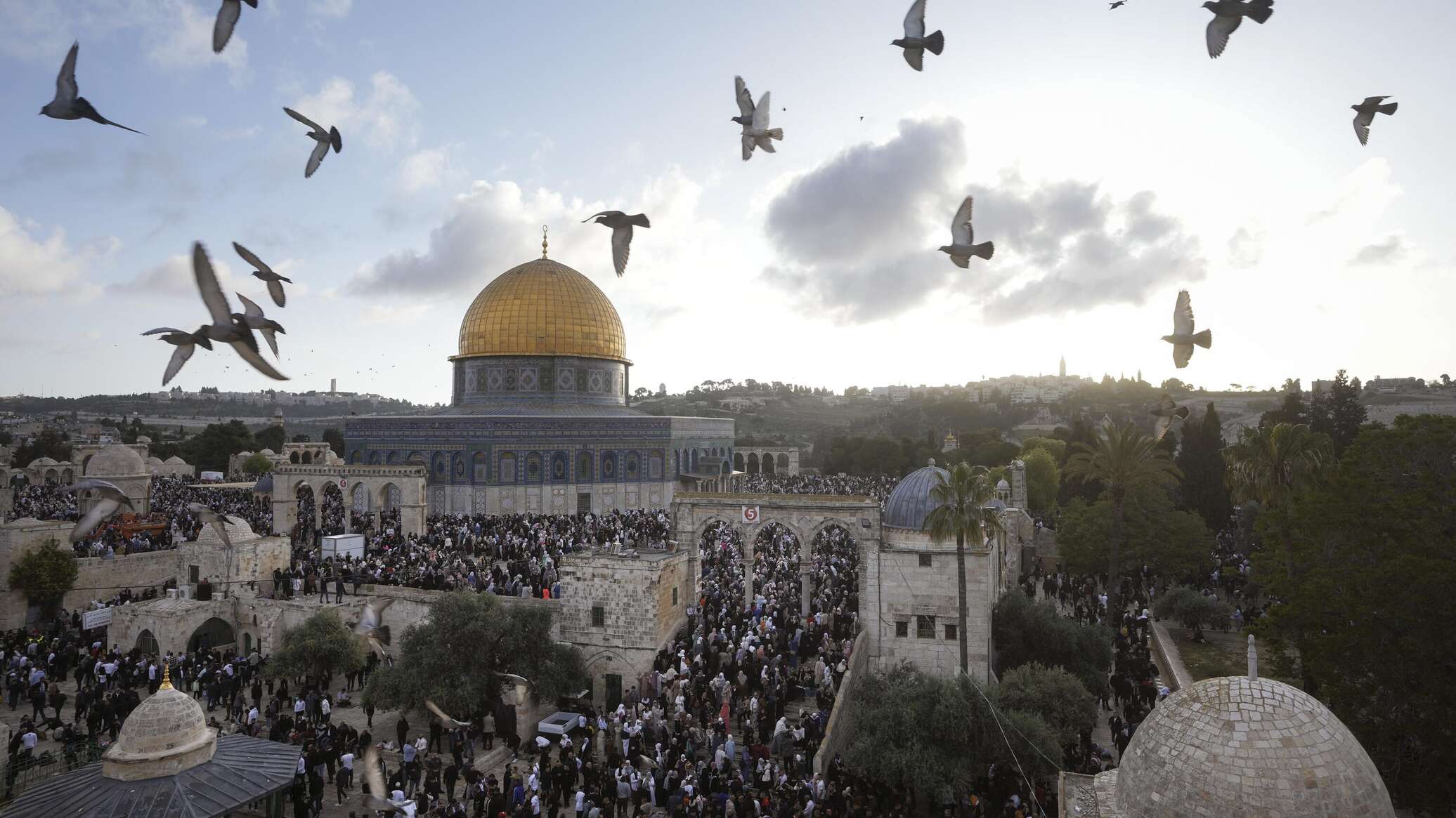 انتشار كبير لقوات الأمن الإسرائيلية حول المسجد الأقصى تخوفا من وقوع اضطرابات
