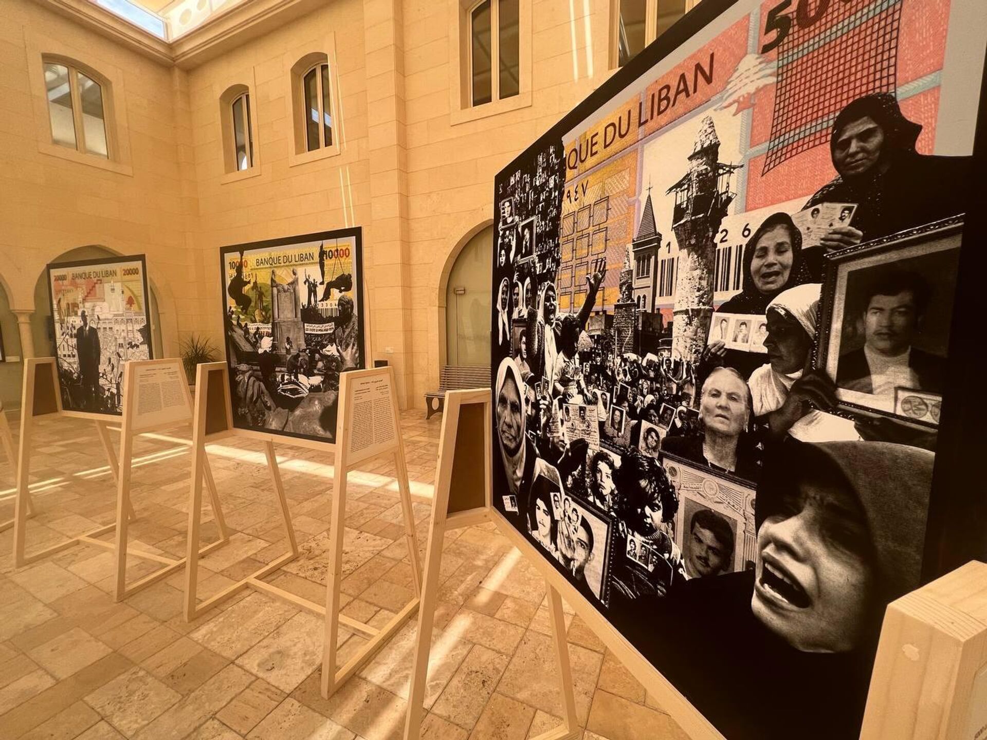 معرض يأس وأمل لتوعية طلاب لبنان من أضرار الحرب وانعكاساتها/صور - سبوتنيك عربي, 1920, 30.04.2023