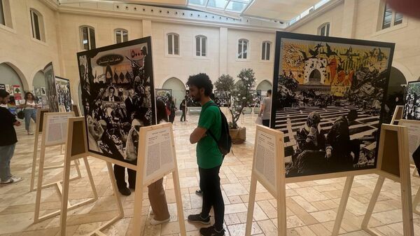 معرض يأس وأمل لتوعية طلاب لبنان من أضرار الحرب وانعكاساتها/صور - سبوتنيك عربي