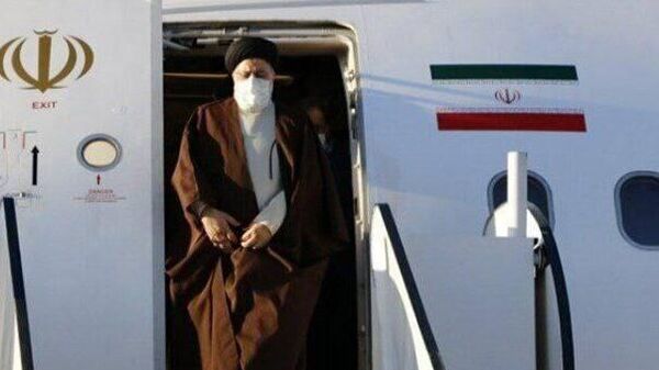 وصول الرئيس الإيراني إبراهيم رئيسي إلى دمشق ، سوريا ، 3 مايو 2023. - سبوتنيك عربي
