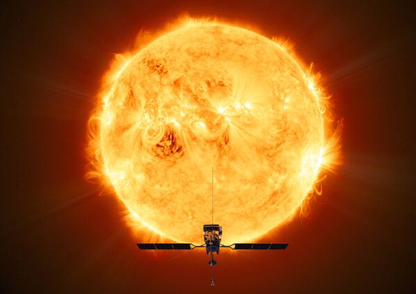 ستواجه مهمة &quot;سولار أوربيتر&quot; (Solar Orbiter) التابعة لوكالة الفضاء الأوروبية (ESA) الشمس من داخل مدار عطارد في أقرب نقطة لها.  - سبوتنيك عربي
