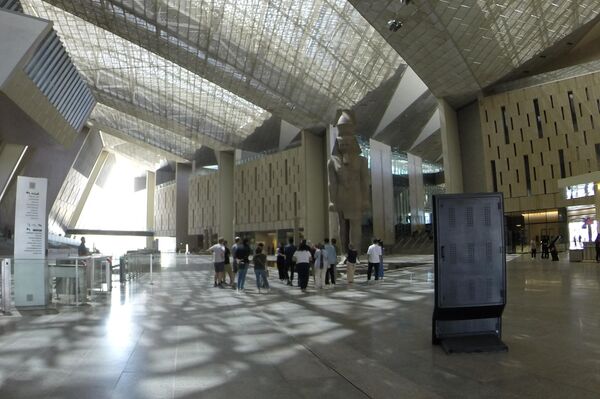 جولة داخل المتحف المصري الكبير - سبوتنيك عربي