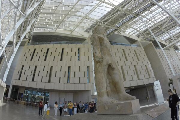 
جولة داخل المتحف المصري الكبير - سبوتنيك عربي