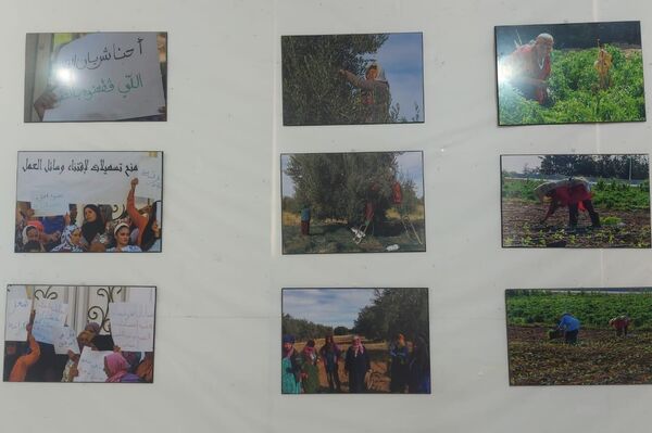 معرض في العاصمة التونسية يوثق المعاناة اليومية للعاملات في قطاع الزراعة - سبوتنيك عربي