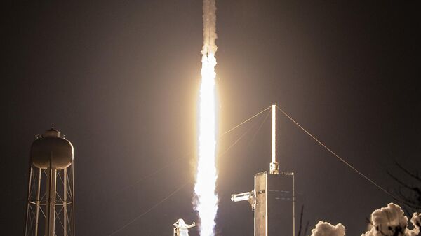 انطلاق مركبة كريو دراغون إلى الفضاء وعلى متنها رائدا فضاء سعوديان 22 مايو 2023 - سبوتنيك عربي