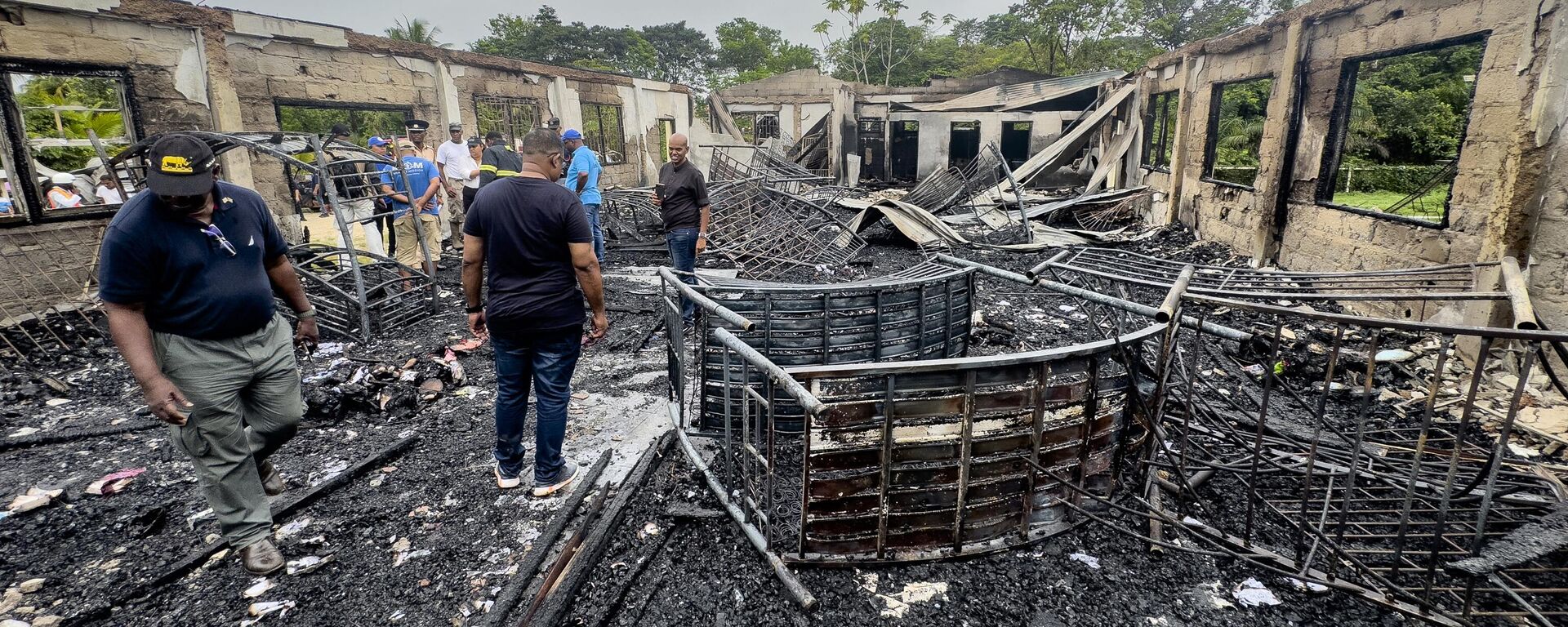 حريق متعمد بمدرسة داخلية يودي بحياة 20 طفلا في غيانا، 22 مايو 2023 - سبوتنيك عربي, 1920, 23.05.2023