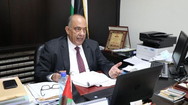 وزير العدل الفلسطيني محمد الشلالدة - سبوتنيك عربي