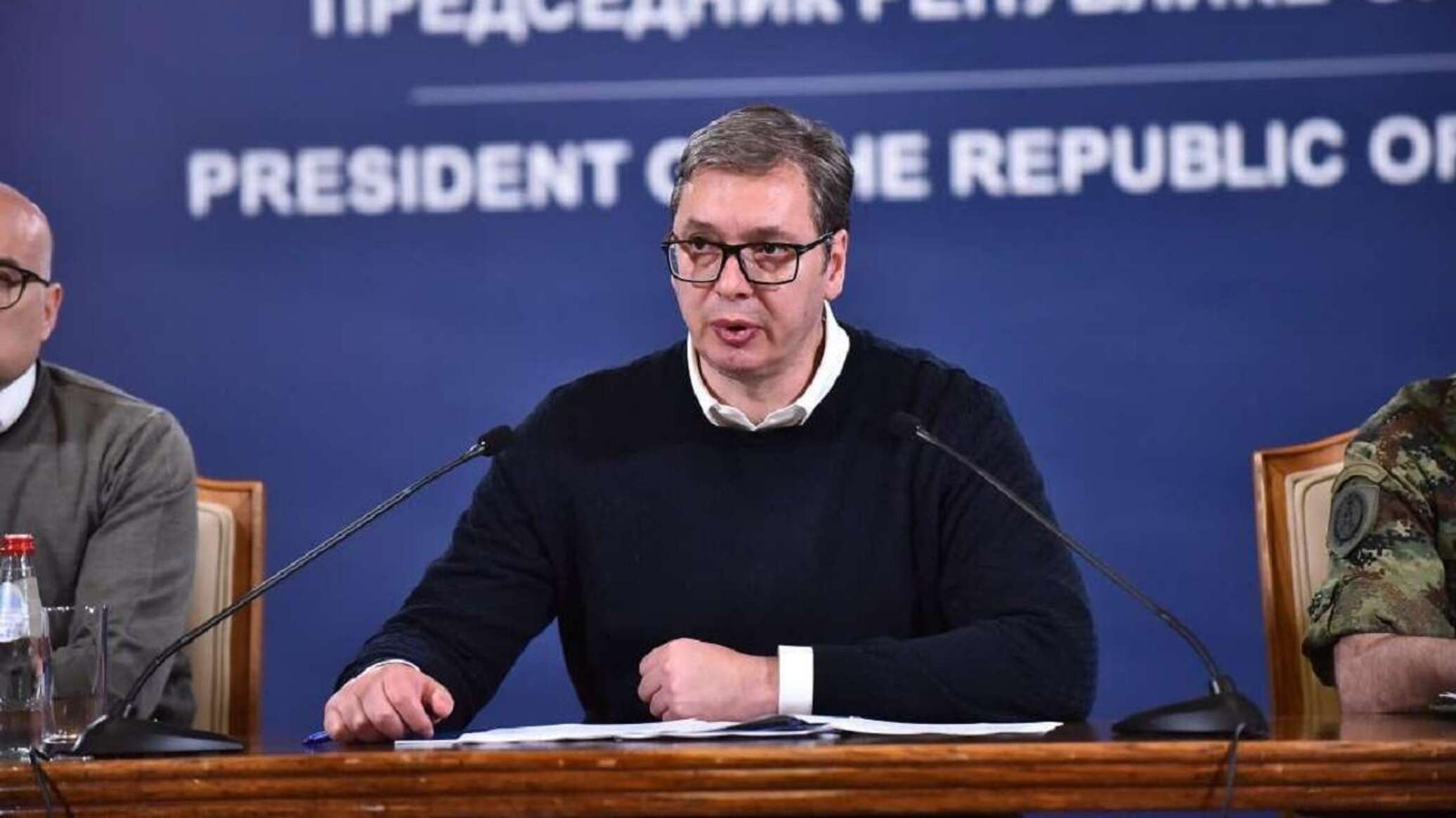 الرئيس الصربي: إصابة شرطيين بجروح خطيرة واعتقال أكثر من 35 من مثيري الشغب في بلغراد