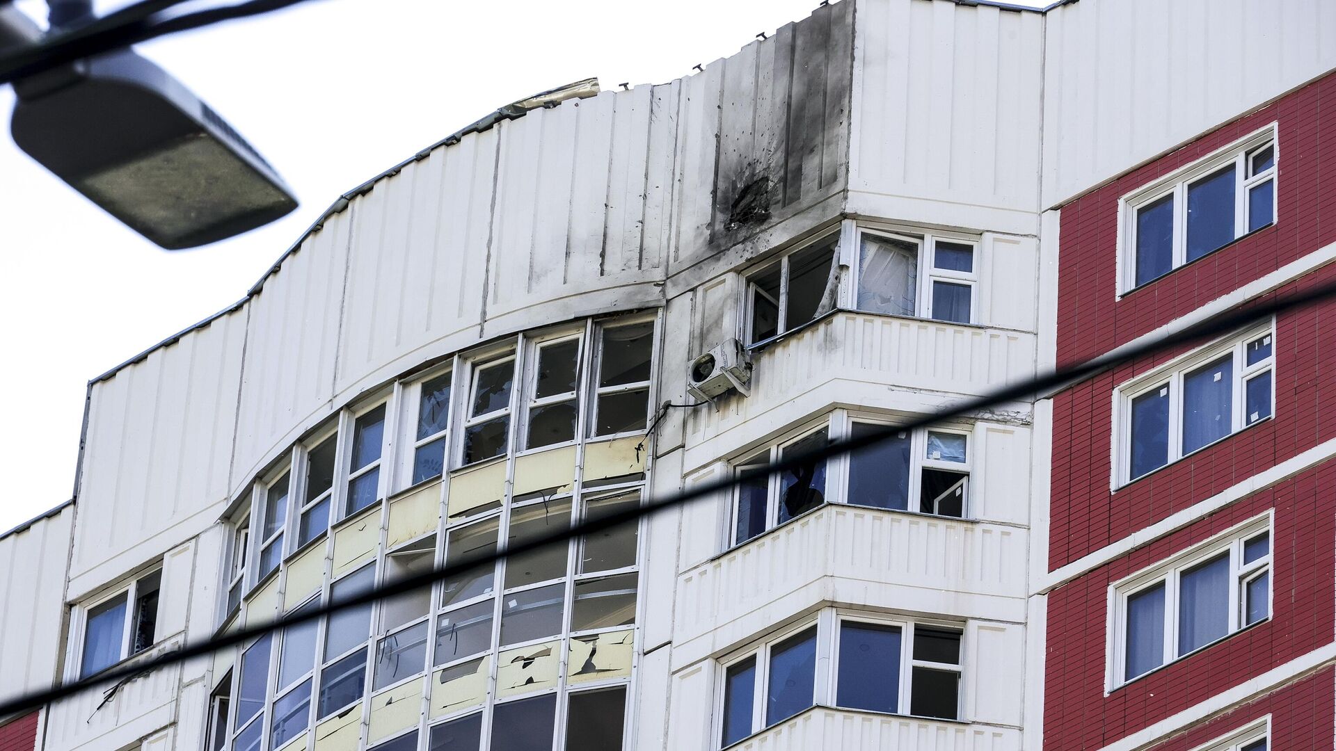 هجوم مسرة إنتحارية أوكرانية على أحد الأحياء السكنية في موسكو، شارع بروفوسويوزنايا - سبوتنيك عربي, 1920, 30.05.2023
