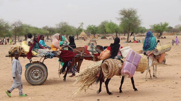 لاجئون سودانيون - سبوتنيك عربي