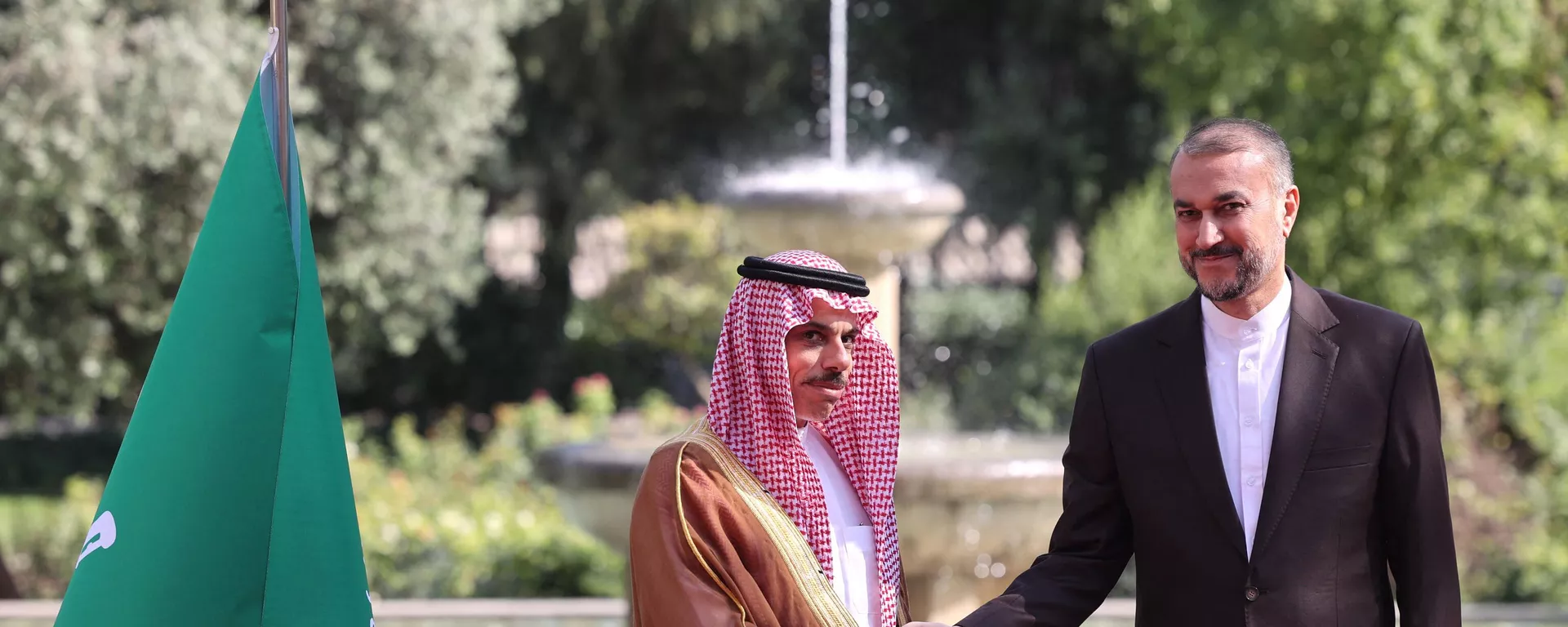 وزير الخارجية الإيراني حسين أمير عبد اللهيان يستقبل وزير الخارجية السعودي الأمير فيصل بن فرحان في طهران - سبوتنيك عربي, 1920, 19.06.2023