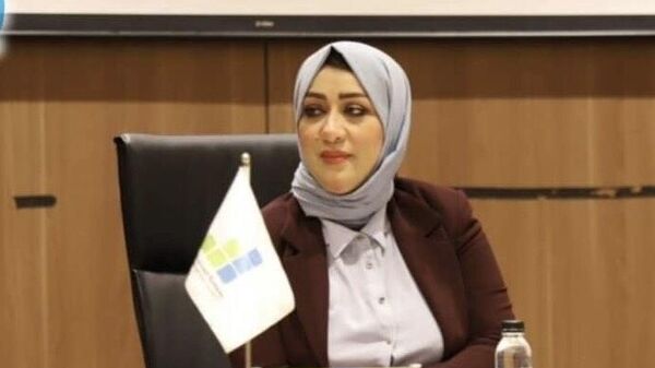 رئيسة مفوضية المجتمع المدني في ليبيا المكلفة من البرلمان، بريكة بالتمر - سبوتنيك عربي
