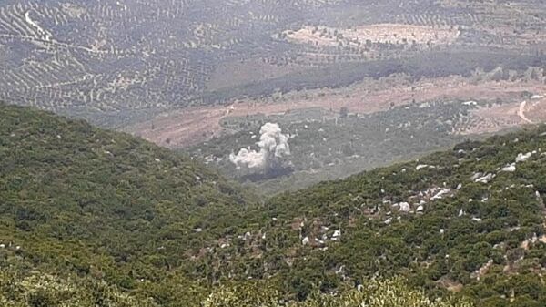 قصف مدفعي إسرائيلي على الحدود اللبنانية 6 يوليو/ تموز 2023. - سبوتنيك عربي