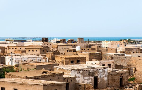 أطلال قرية الجزيرة الحمراء التراثية القديمة في الإمارات العربية المتحدة - سبوتنيك عربي