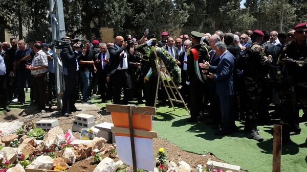 الرئيس الفلسطيني، محمود عباس، يصل إلى جنين شمال الضفة الغربية في أول زيارة منذ 10 سنوات - سبوتنيك عربي