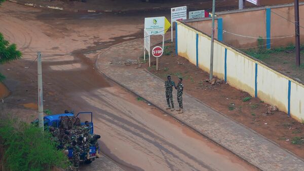 الوضع في النيجر - قوات الدرك النيجيري يوفر الأمن في المنطقة - سبوتنيك عربي