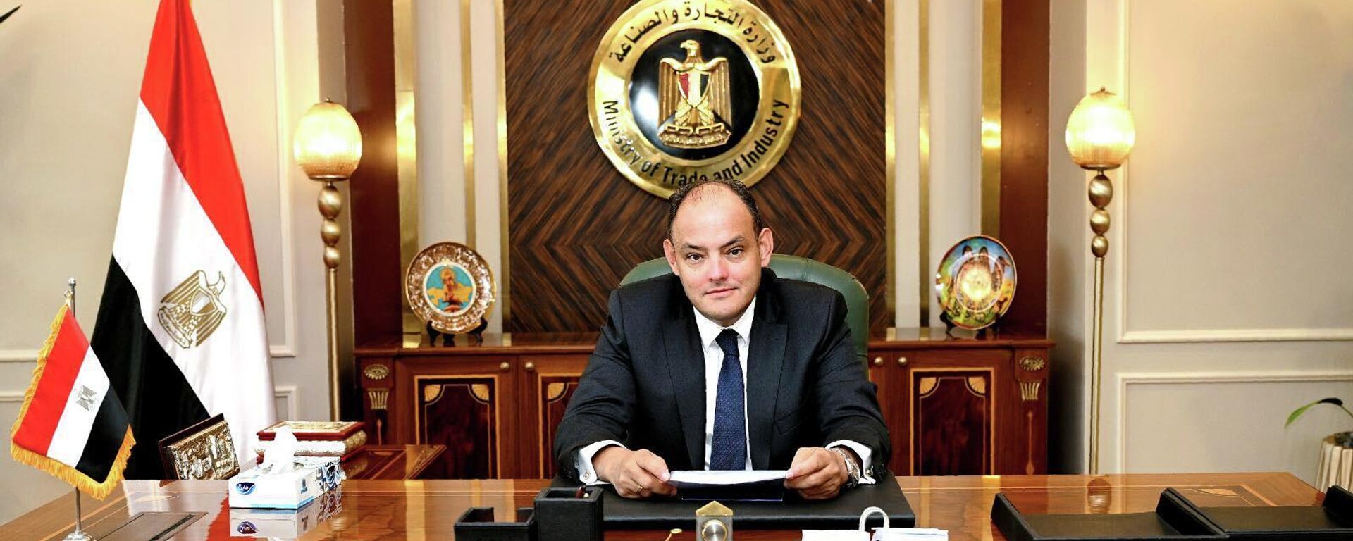 وزير التجارة والصناعة المصري المهندس أحمد سمير - سبوتنيك عربي, 1920, 04.01.2024