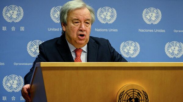 الأمين العام للأمم المتحدة، أنطونيو غوتيريش - سبوتنيك عربي