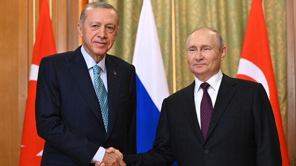 استقبل الرئيس الروسي فلاديمير بوتين، اليوم الاثنين، نظيره التركي رجب طيب أردوغان في مدينة سوتشي.
 - سبوتنيك عربي