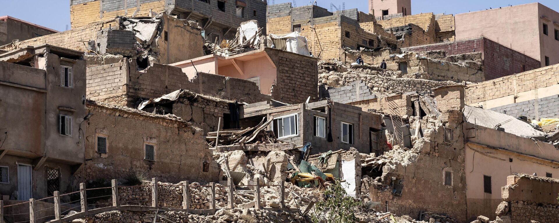 تداعيات الزلزال المدمر الذي ضرب المغرب، 9 سبتمبر 2023 - سبوتنيك عربي, 1920, 12.09.2023