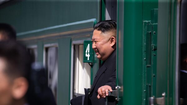 زيارة زعيم كوريا الشمالية كيم جونغ أون إلى روسيا/ 26 أبريل 2019 - سبوتنيك عربي