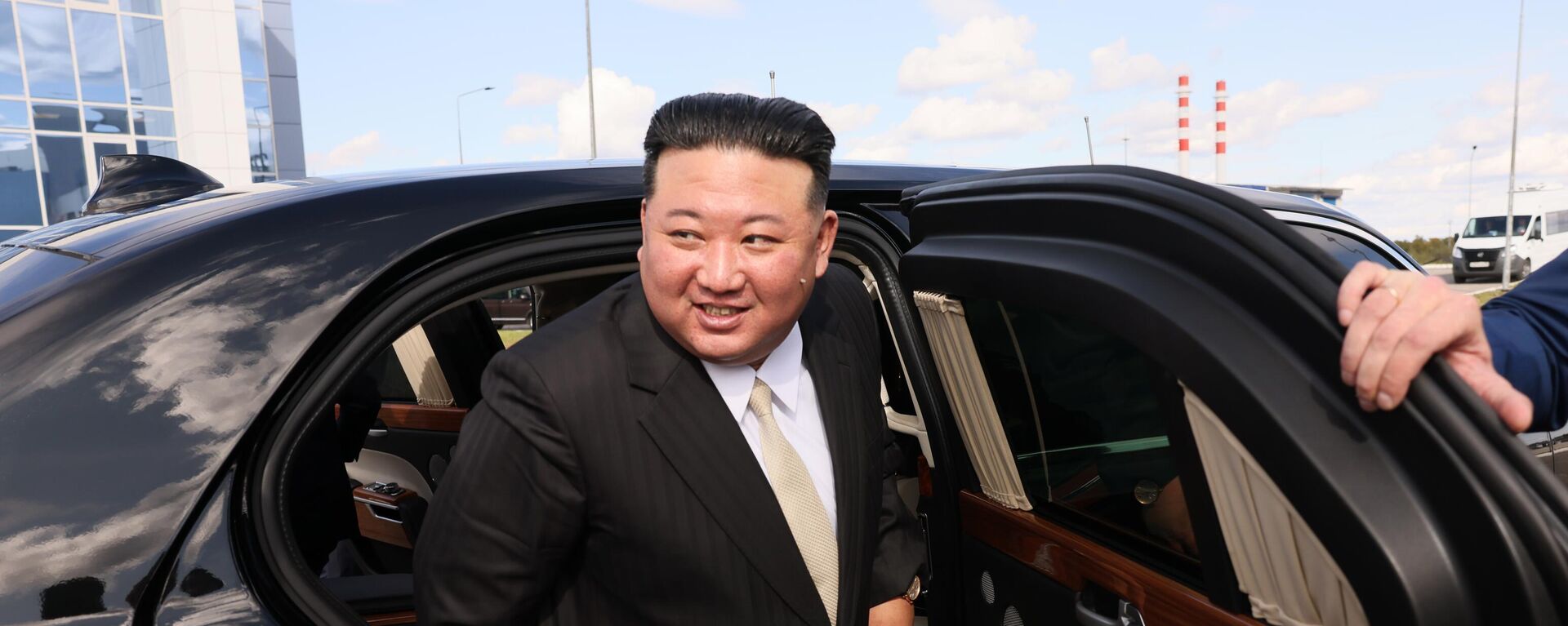 زعيم كوريا  الشمالية كيم جونغ أون يصل قاعدة فوستوشني الفضائية، روسيا - سبوتنيك عربي, 1920, 17.09.2023