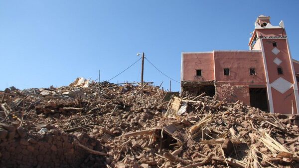 زلزال الحوز يبتلع دوار أمرزقان بإقليم ورززات المغربي عن بكرة أبيه - سبوتنيك عربي