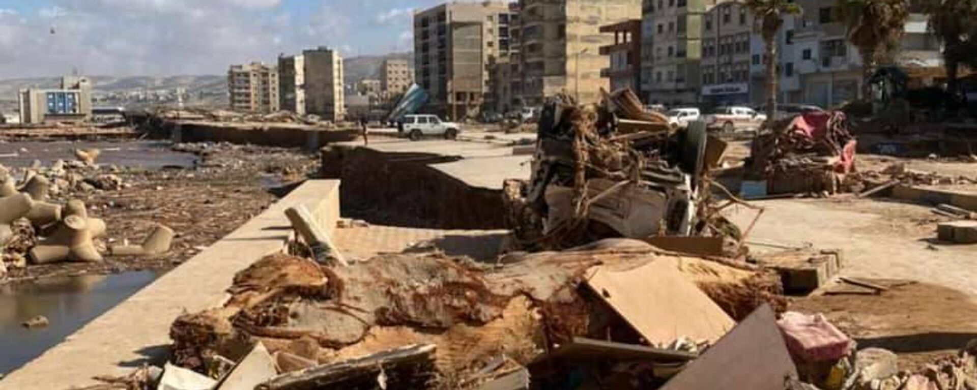 مدينة درنة شرق ليبيا بعد إعصار دانيال المدمر - سبوتنيك عربي, 1920, 18.09.2023