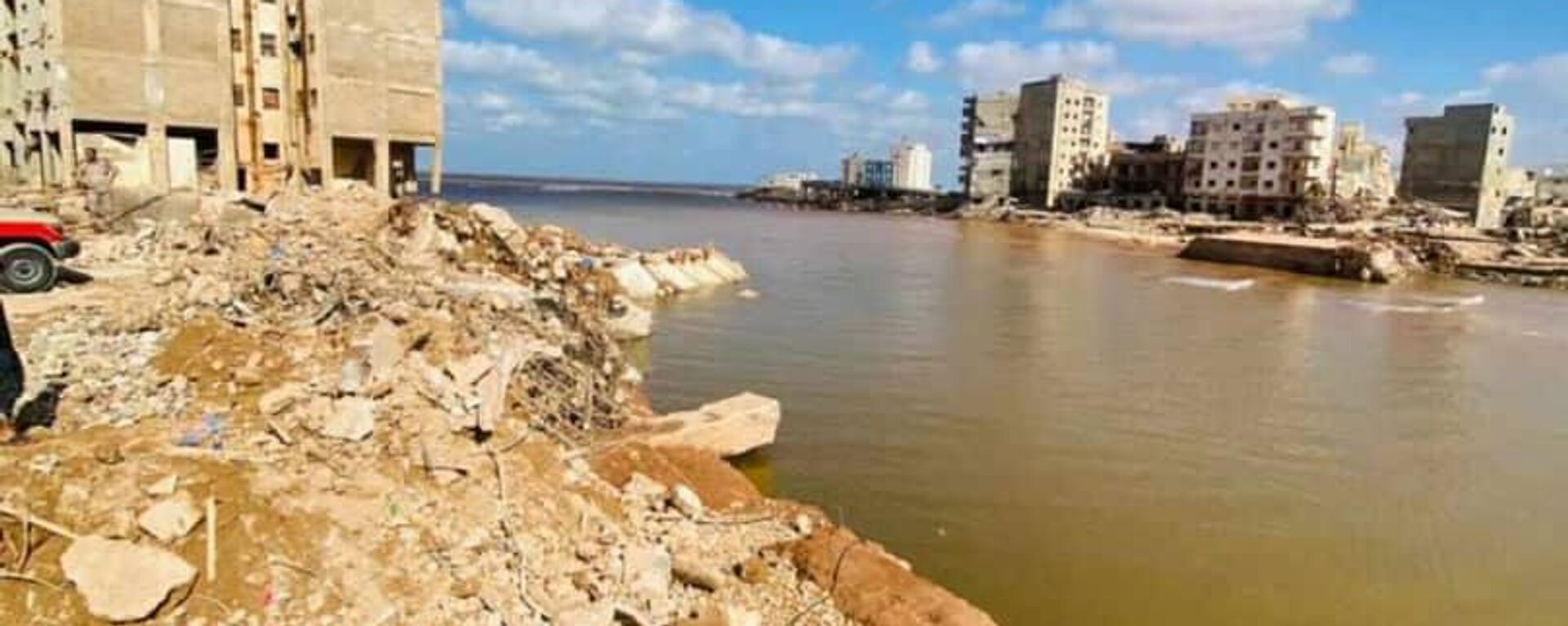 مدينة درنة شرق ليبيا بعد إعصار دانيال المدمر - سبوتنيك عربي, 1920, 16.09.2023