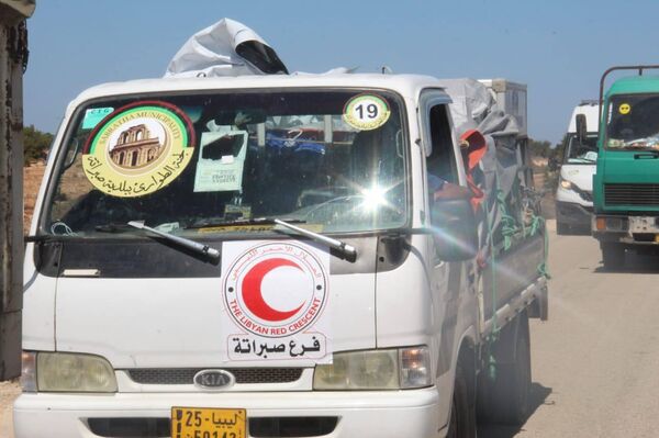 تضرر عدد من الطرق والكباري في درنة الليبية بعد الفيضان - سبوتنيك عربي