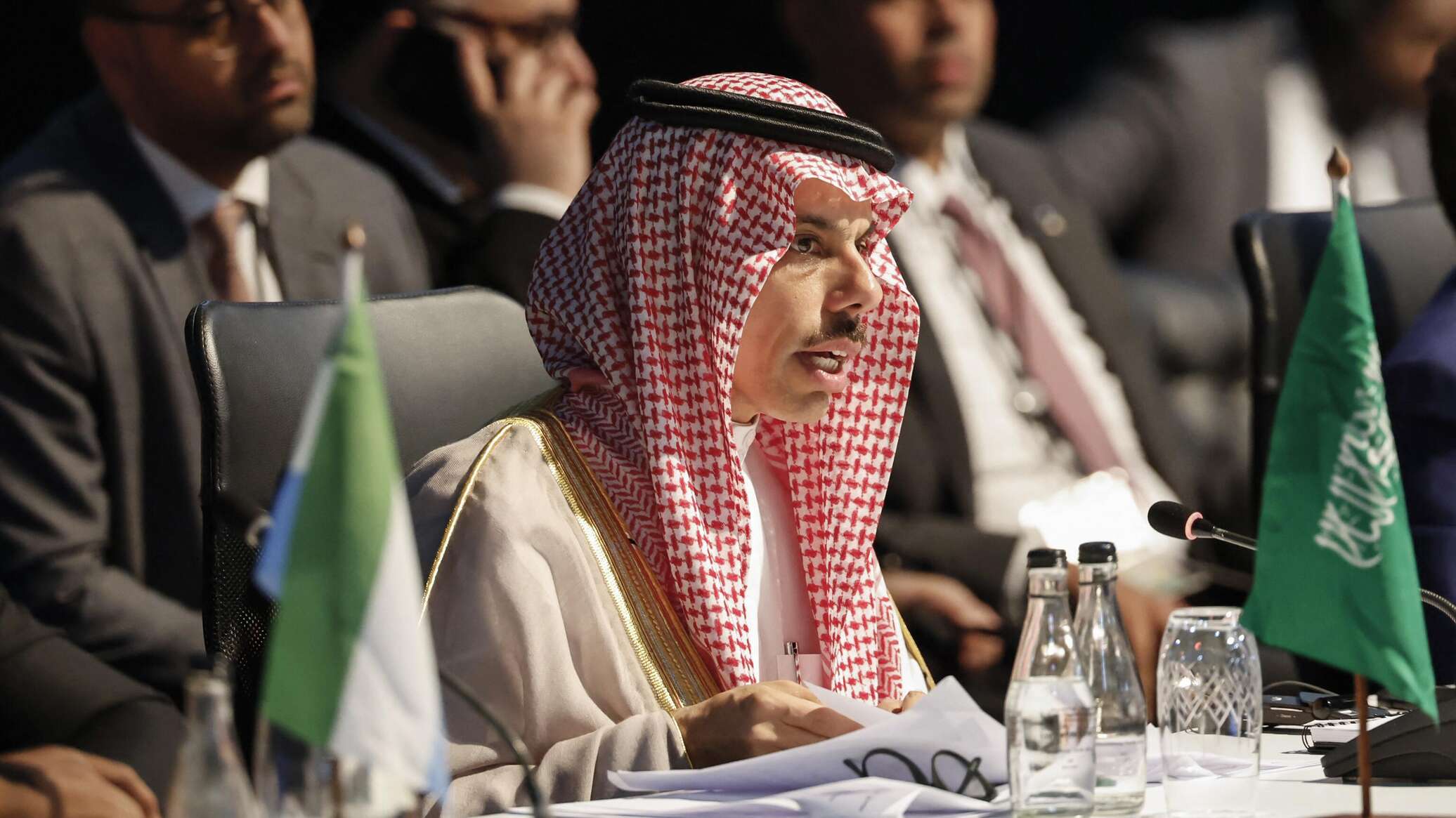 وزير الخارجية السعودي: الوقت حان للاعتراف بدولة فلسطين والقبول بحل الدولتين
