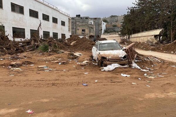 آثار الدمار في درنة الليبية إثر إعصار دانيال آثار الدمار في درنة الليبية إثر إعصار دانيال - سبوتنيك عربي