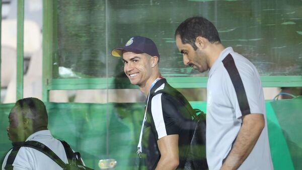كرستيانو رونالدو لاعب النصر السعودي خلال مباراة فريقه في إيران - سبوتنيك عربي
