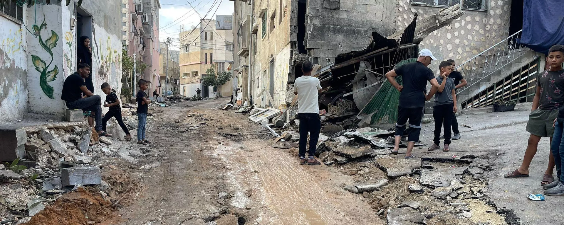 قتيلان ودمار كبير حصيلة العملية العسكرية للجيش الاسرائيلي على مخيم نور شمس شمال الضفة الغربية - سبوتنيك عربي, 1920, 05.02.2024