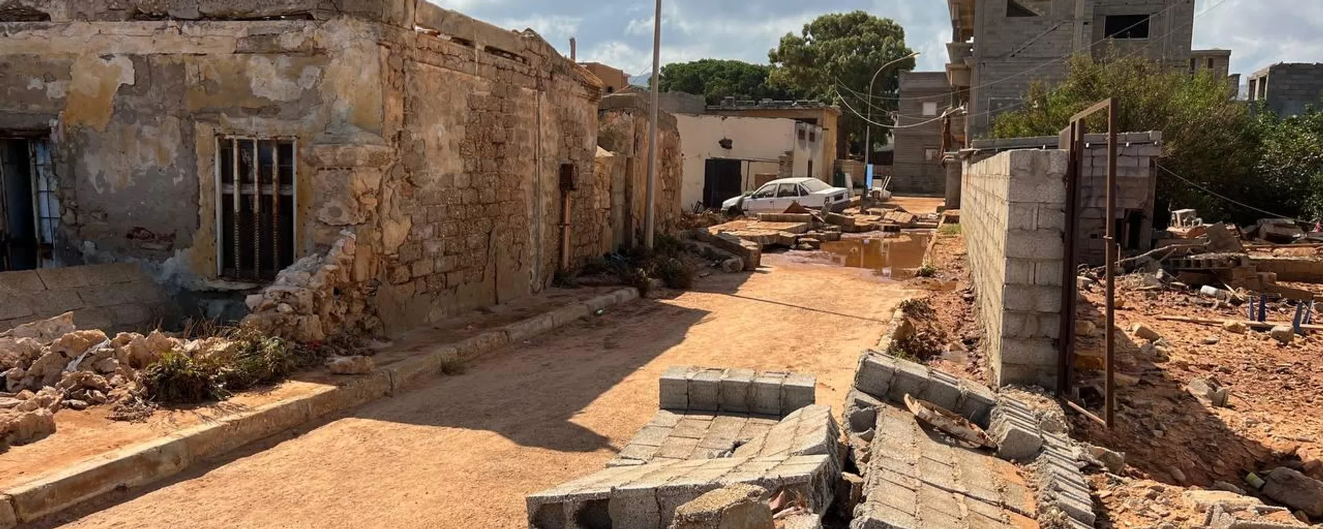 مدينة سوسة في ليبيا تضررت بشكل كبير من إعصار دانيال - سبوتنيك عربي, 1920, 01.10.2023