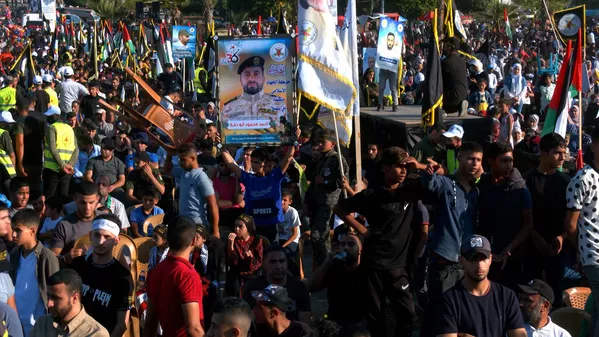 حركة الجهاد الإسلامي تحيي بمهرجان الذكرى 36 لتأسيسها حركة الجهاد الإسلامي تحيي بمهرجان الذكرى 36 لتأسيسها - سبوتنيك عربي