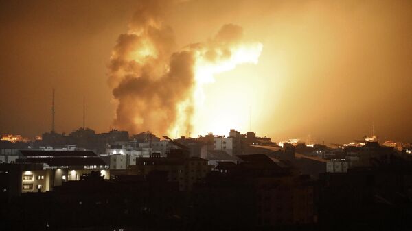 القصف الإسرائيلي على غزة - سبوتنيك عربي