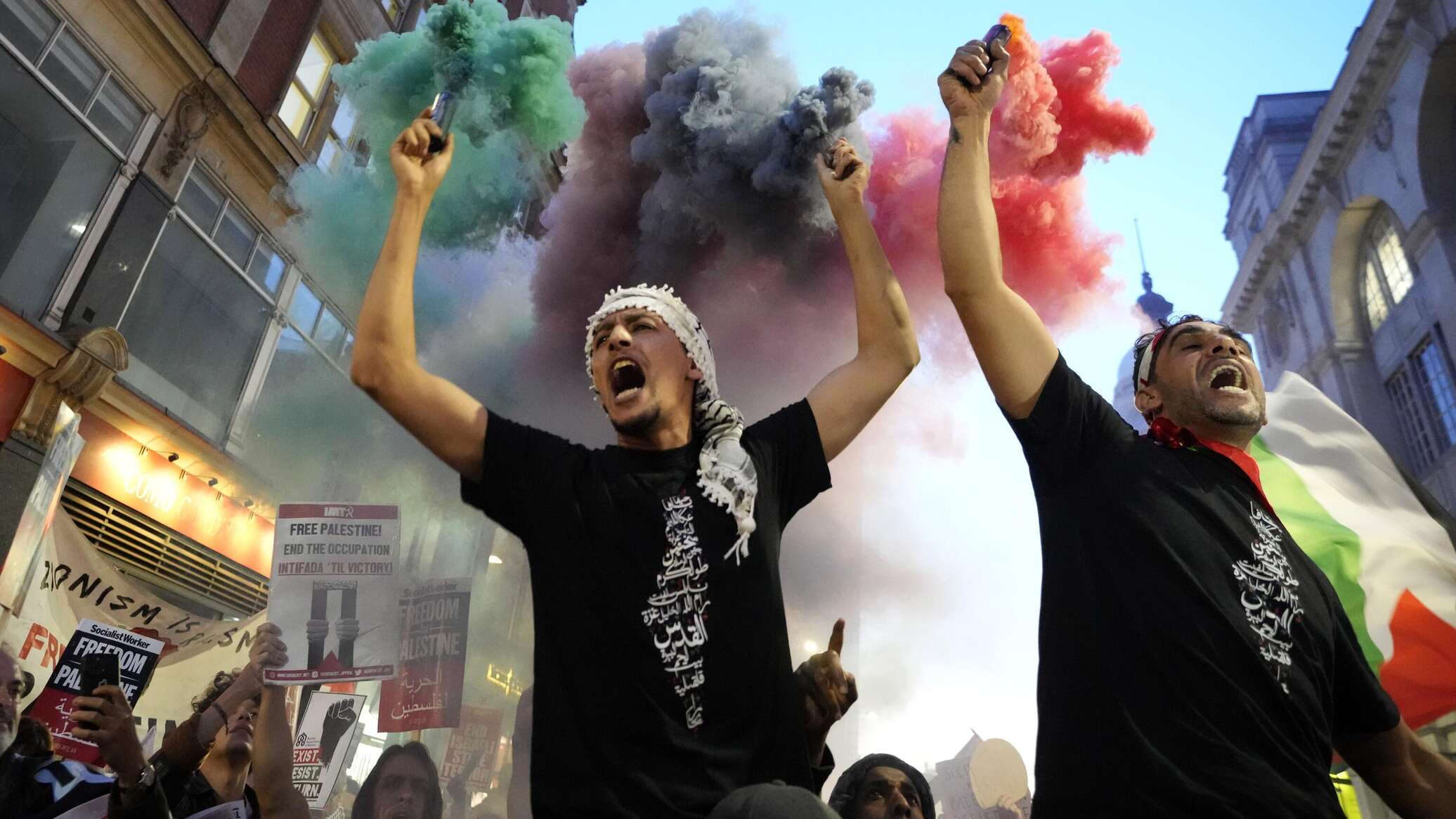 إعلام: بريطانيا بصدد تشديد الإجراءات بحق المظاهرات الداعمة لغزة