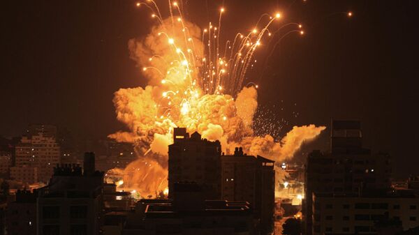 القصف الإسرائيلي في غزة - سبوتنيك عربي