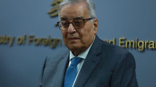 وزير الخارجية اللبناني عبد الله بو حبيب - سبوتنيك عربي