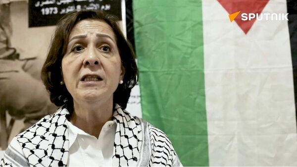 آمال الأغا، رئيس الاتحاد العام للمرأة الفلسطينية في مصر - سبوتنيك عربي