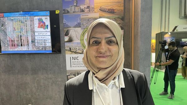  الدكتورة منى صباح قاسم، استشاري الهيئة الوطنية العراقية للاستثمار - سبوتنيك عربي