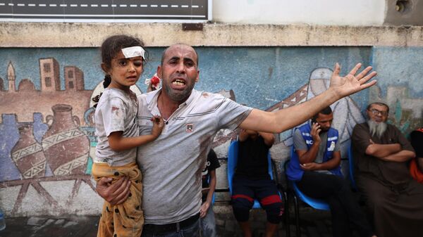 قصف غزة - سبوتنيك عربي