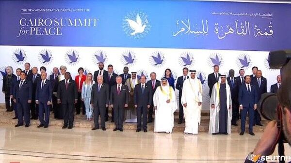 قمة القاهرة للسلام بحضور قادة وزعماء العالم - سبوتنيك عربي