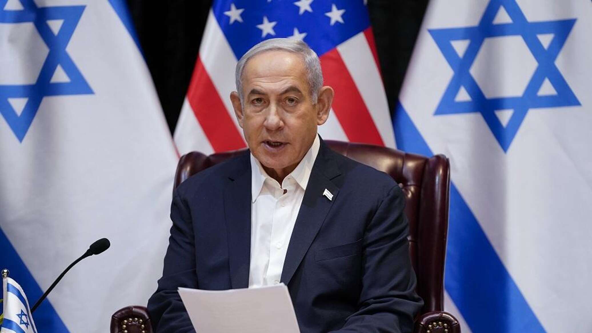نتنياهو: الرئيس الفلسطيني لن يتولى السيطرة على غزة خلال ولايتي