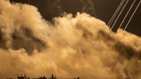 قصف الطيران الحربي الإسرائيلي على قطاع غزة - سبوتنيك عربي
