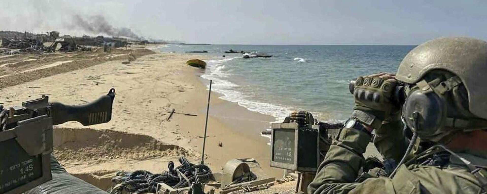 قوات الجيش الإسرائيلي تنشر صورة للعملية البرية في قطاع غزة، 5 نوفمبر 2023 - سبوتنيك عربي, 1920, 08.05.2024