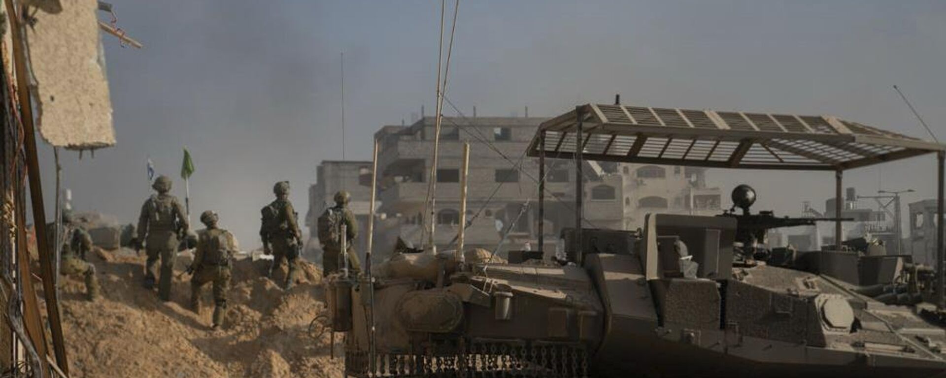 قوات الجيش الإسرائيلي تنشر صورة للعملية البرية في قطاع غزة، 5 نوفمبر 2023 - سبوتنيك عربي, 1920, 19.02.2024
