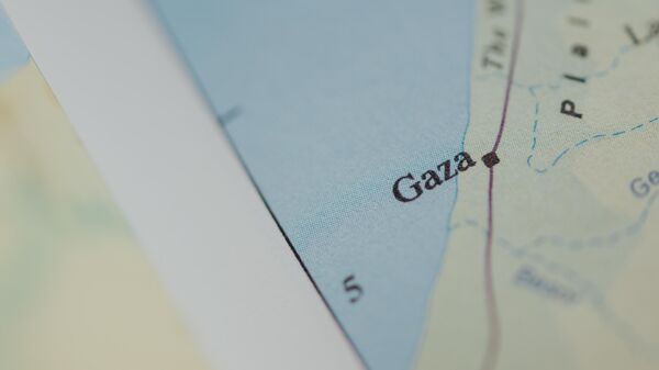خريطة غزة - سبوتنيك عربي